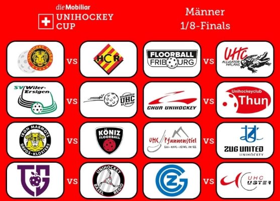 Der UHC Pfanni trifft im 1/8-Final auf den amtierenden Cupsieger