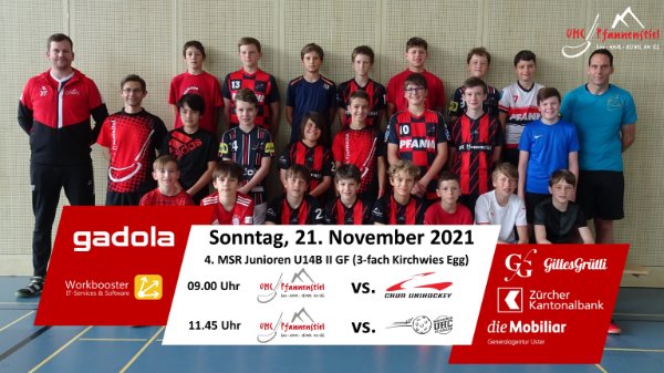 Die Junioren U14 II fordern an der Heimrunde den Leader heraus