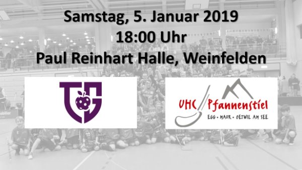 Start ins 2019 auswärts gegen Floorball Thurgau