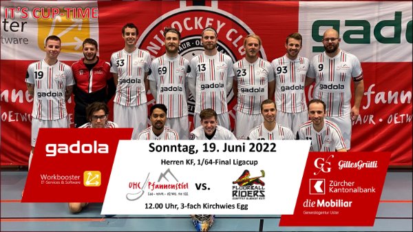 3-facher Cup-Einsatz des UHC Pfanni