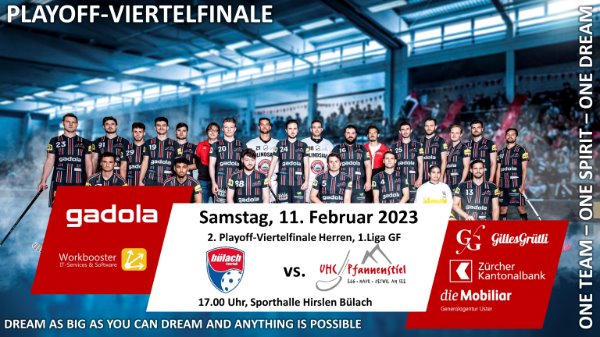 Das zweite Spiel der Viertelfinal-Serie steigt in Bülach