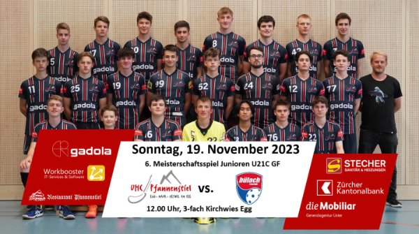 Die U21 empfängt den Leader Bülach Floorball