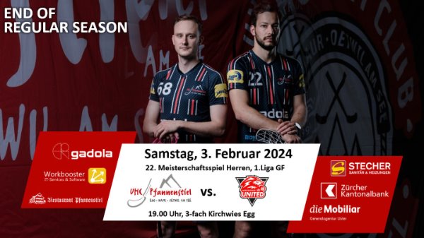 Zum Abschluss der Qualifikation trifft das Fanionteam auf Aufsteiger UHC Winterthur United