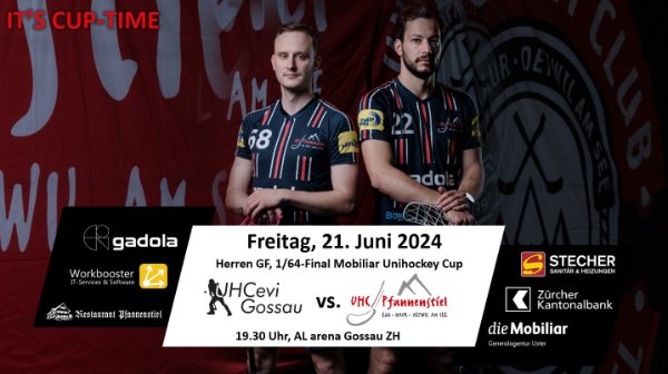 Pfanni startet gegen den UHCevi Gossau in die Saison 24/25