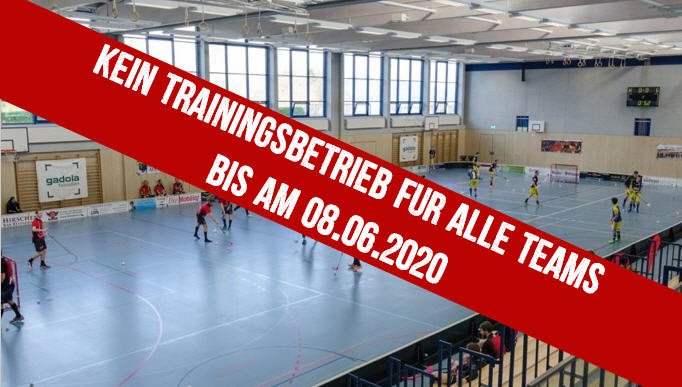 Kein Trainingsbetrieb für alle Teams bis am 08.06.2020