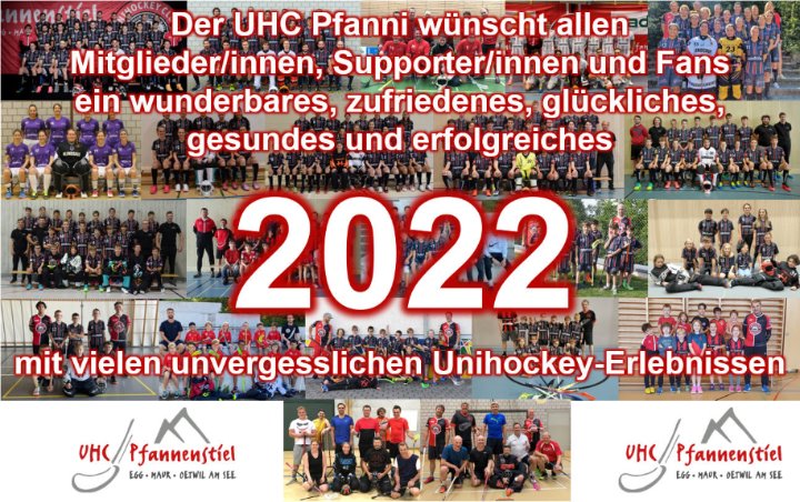 Happy new Year 2022 - alles Gute im neuen Jahr