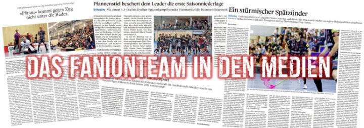 Das Fanionteam in den Medien