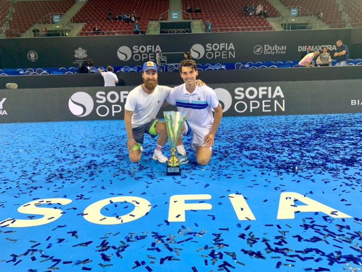 Marc-Andrea Hüsler erklimmt mit Coach Thiemo den Tennis-Thron in Sofia