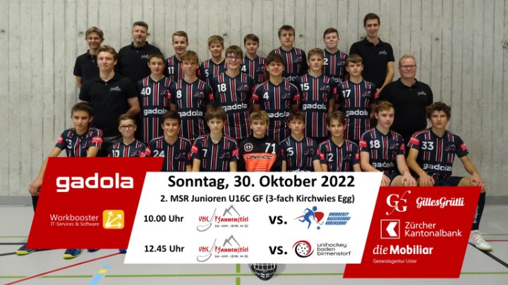 Die U16-Junioren wollen zu Hause den Leaderthron verteidigen