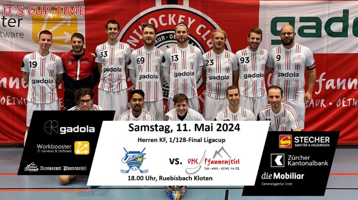 Das Herren-Kleinfeld-Team startet auswärts in die Ligacup-Kampagne 2024/2025