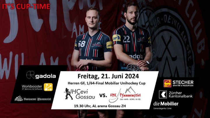 Pfanni startet gegen den UHCevi Gossau in die Saison 24/25