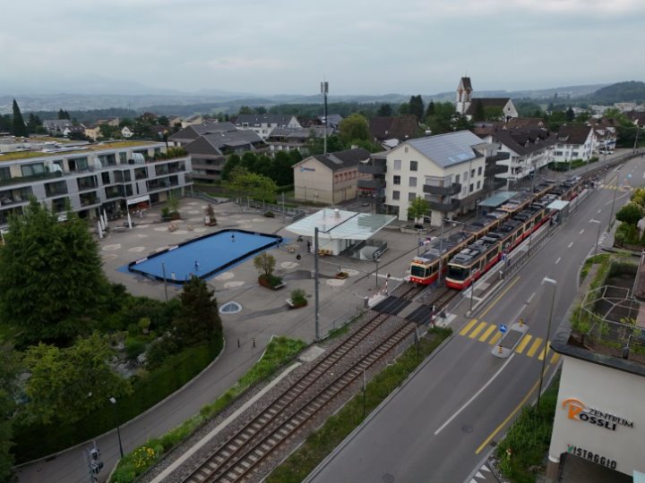 Das Street Floorball Feld in Egg ist ready für die Bevölkerung