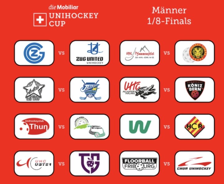 Am 12.10.2024 sind die Unihockey Tigers Langnau im Cup-1/8-Final zu Gast in Egg