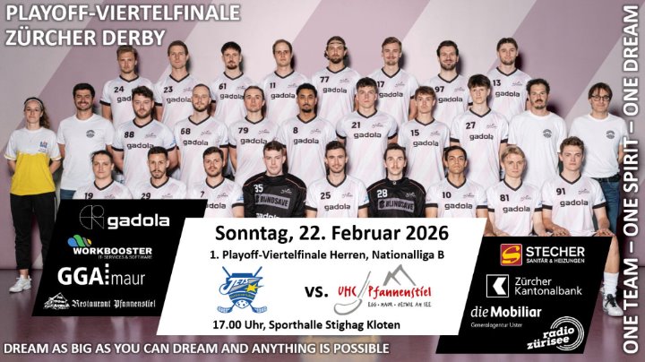 Das Zürcher Playoff-Derby kann beginnen... Das Zürcher Playoff-Derby kann beginnen...
