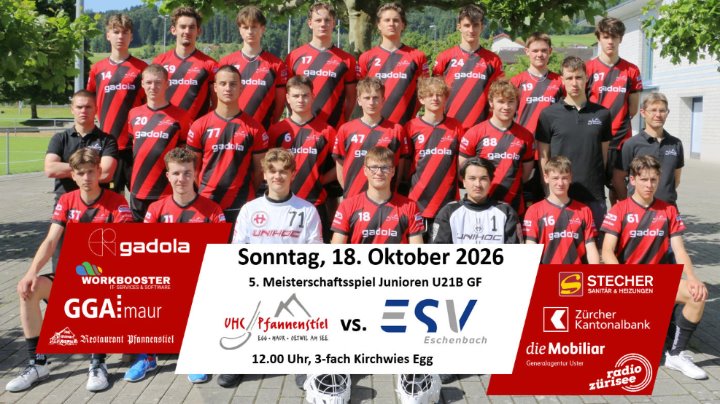 U21 zu Hause gegen den ESV Eschenbach U21 zu Hause gegen den ESV Eschenbach