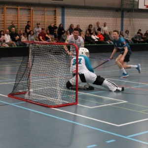 Herren 1: 2.Playout-Spiel 1GF: Glattal Falcons – UHC Pfanni (3:4) 