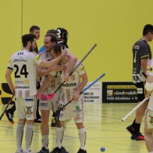 Herren 1: 21.Meisterschaftsrunde 1GF: Unihockey Rheintal Gators – UHC Pfanni (4:7)