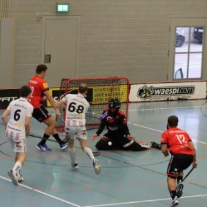 Herren 1: 2.Meisterschaftsrunde 1GF: UHC Herisau – UHC Pfanni (4:5)