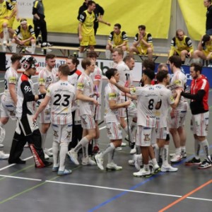 Herren 1: 21.Meisterschaftsrunde 1GF: Jona-Uznach Flames – UHC Pfanni (3:4 n.V.)