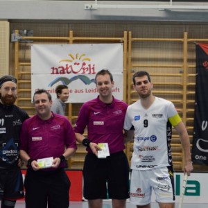 Herren 1: 20.Meisterschaftsrunde NLB: UHC Pfanni – Floorball Fribourg (4:7) 