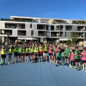 Junioren D-Turnier auf dem Street Floorball Feld