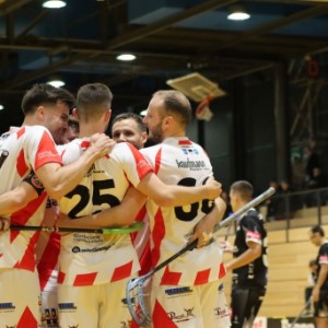 Herren 1: 3.Meisterschaftsrunde NLB: Floorball Fribourg – UHC Pfanni (4:5 n.V.)