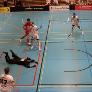 Herren 1: 16.Meisterschaftsrunde NLB: Ticino Unihockey – UHC Pfannenstiel (6:5 n.V.)