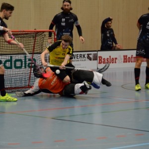 Herren 1: 22.Meisterschaftsrunde NLB: UHC Pfanni – Iron Marmots Davos-Klosters (2:3) 